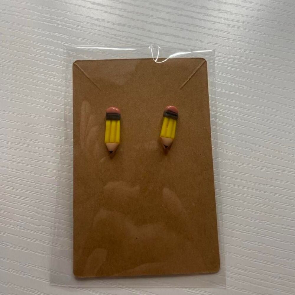 Pencil earrings